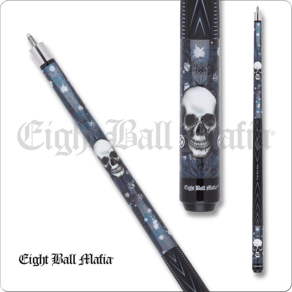 Eight Ball Mafia EBM25 Billiard Pool Cue Stick 19oz Free Shipping!!