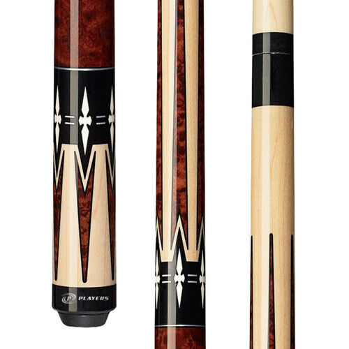 Players G2290 Cherry & Natural Wrapless Cue! Free Shipping!