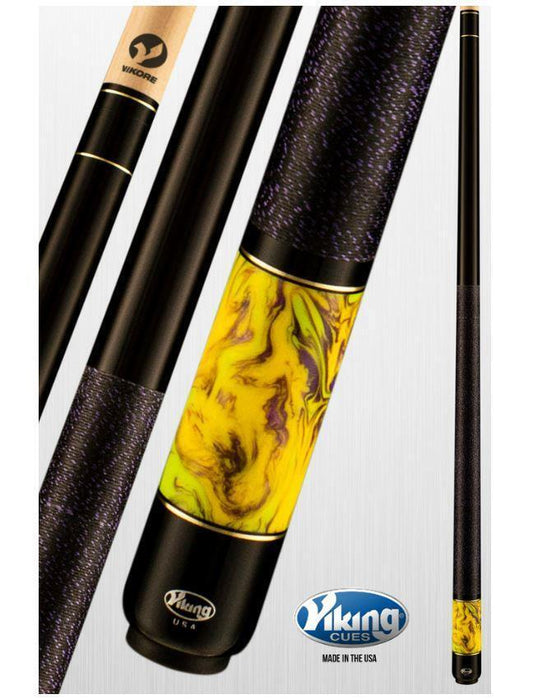 Viking B3264 Linen Wrap Pool Cue w/ ViKORE High Performance Shaft Free Shipping