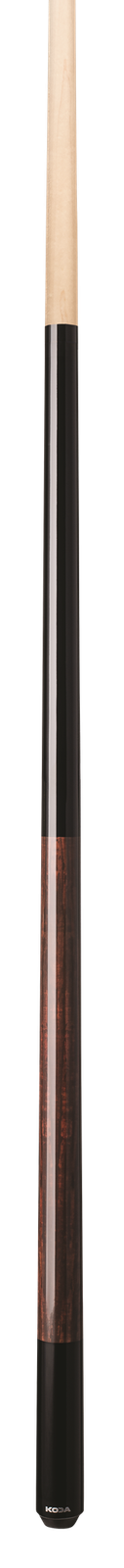 KODA Black with Cocobolo Graphic Pool Cue - KD22 19oz, 13mm