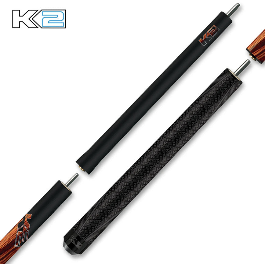 K2 6 IN 1 BREAK/JUMP CUE - Cocobolo - 13.5mm! Fast Shipping! New!!