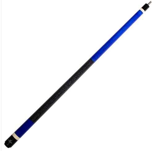 Meucci European Pool Cue - Blue - 12.5mm Pro Shaft - Free 1X1 Hard Case!
