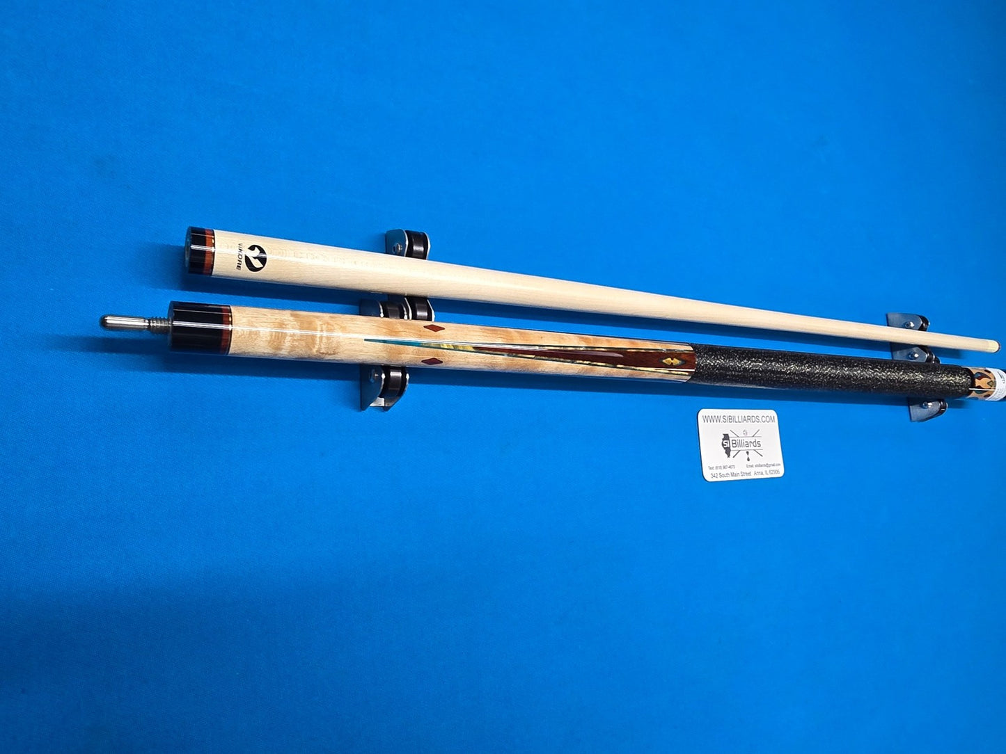 Viking 2026 April SS-0426A Smart Shops Pool Cue!  Premium Curly Maple 3/25