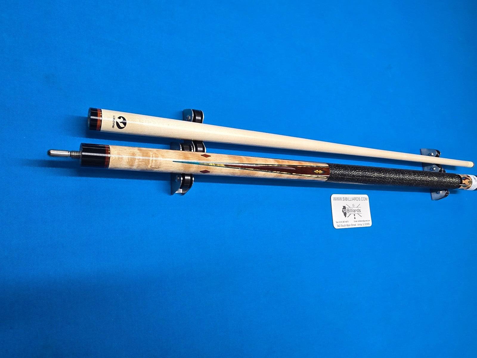 Viking 2026 April SS-0426A Smart Shops Pool Cue!  Premium Curly Maple 3/25