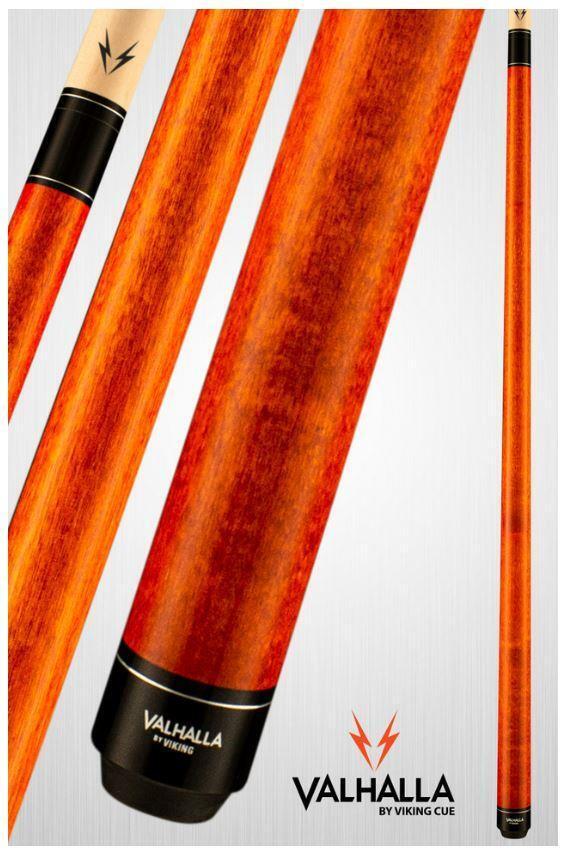 Viking Valhalla Pool Cue VA109 Orange Billiards Stick! Lifetime Warranty! 