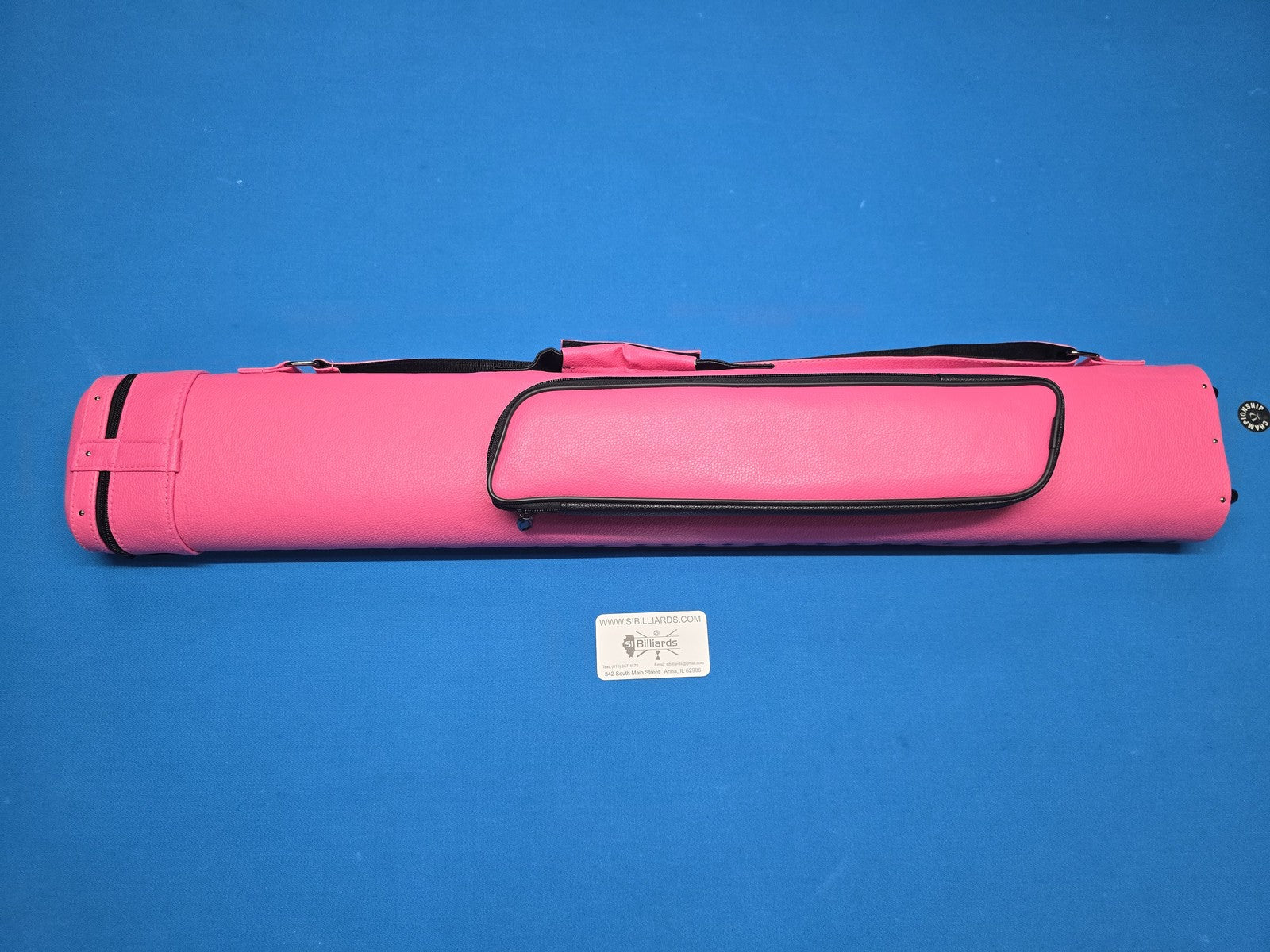Koda C24UH-BR 2X4 Hard Pool Cue Case for 2 Butts & 4 Shafts - Pink Leatherette