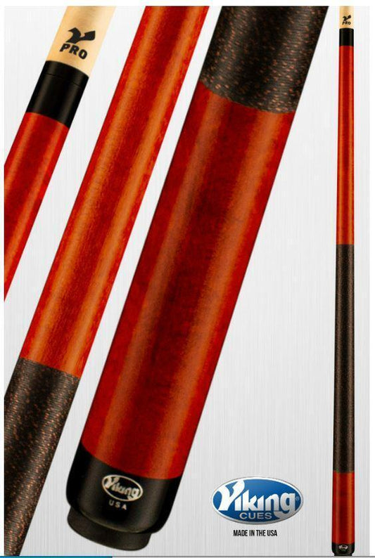 Viking B2211 Linen Wrap Pool Cue w/ 13 mm V PRO Shaft (Sienna) - Free Shipping