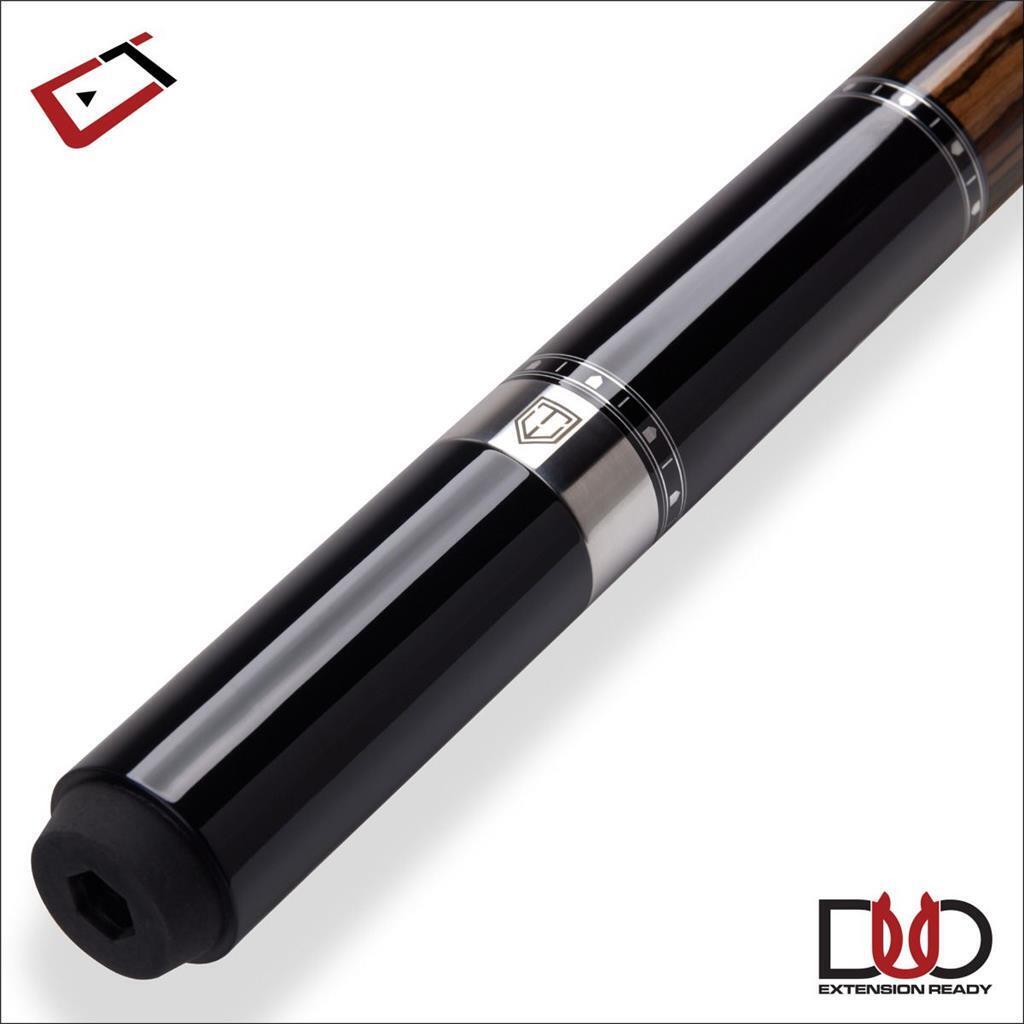 Cuetec Cynergy Truewood Ebony I Pool Cue with 11.8mm Carbon Shaft No Wrap