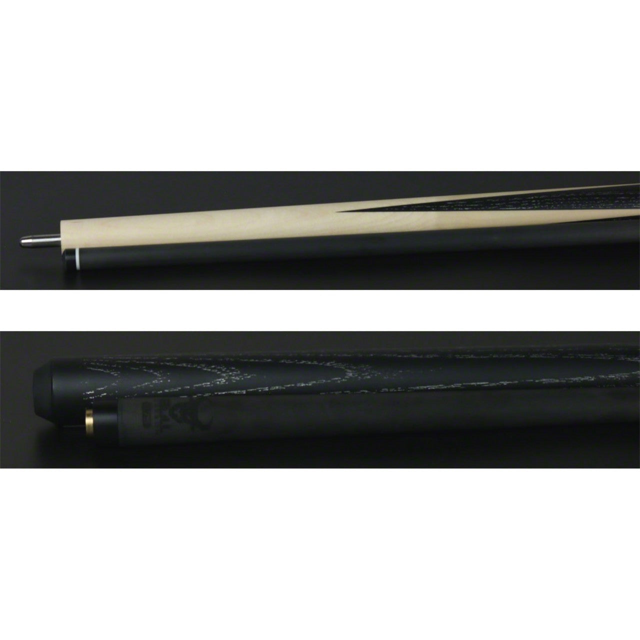 LD5 Black Sneaky Pete Pool Cue | 29" Carbon Fiber Shaft | Uni-Loc