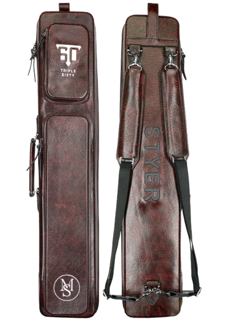 Triple 60 Margaret Styer Limited Edition 3x6 Signature Two-Tone Burgundy/Red