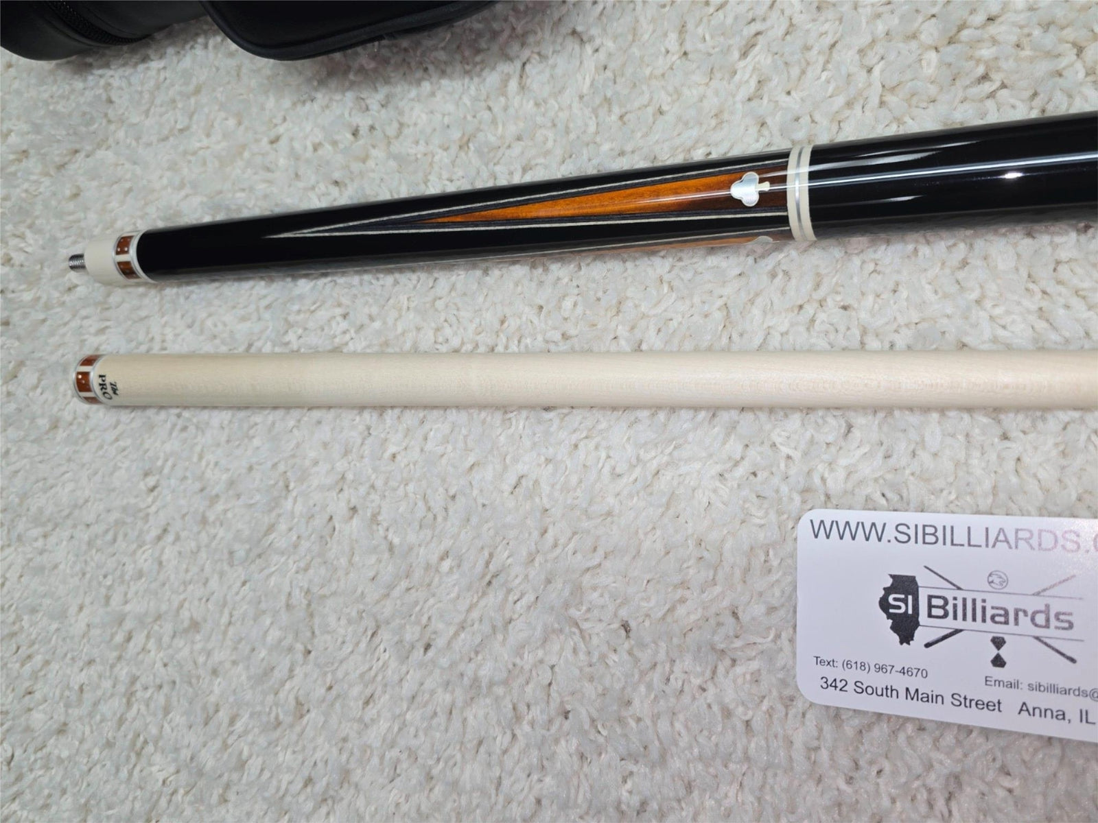 Meucci Gambler 3 Jokers Pool Cue – 19oz | 12.5mm Pro Shaft + FREE Hard Case NEW!