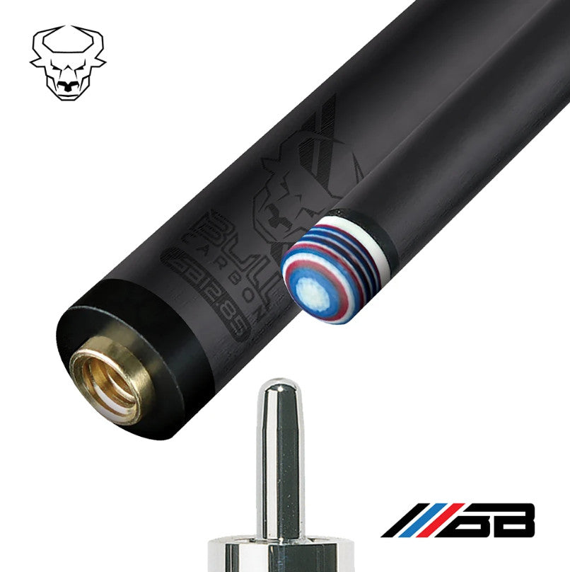 Bull Carbon BCBBPKN Pink Carbon Fiber Break Cue No Wrap 12.85mm