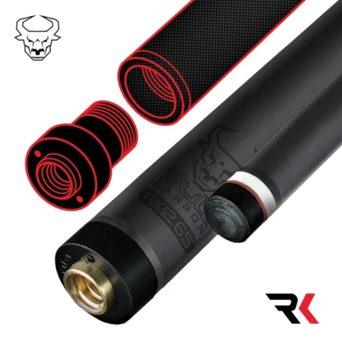 Bull Carbon RK Shaft 12.65mm Extreme Low Deflection Carbon Fiber Kamui