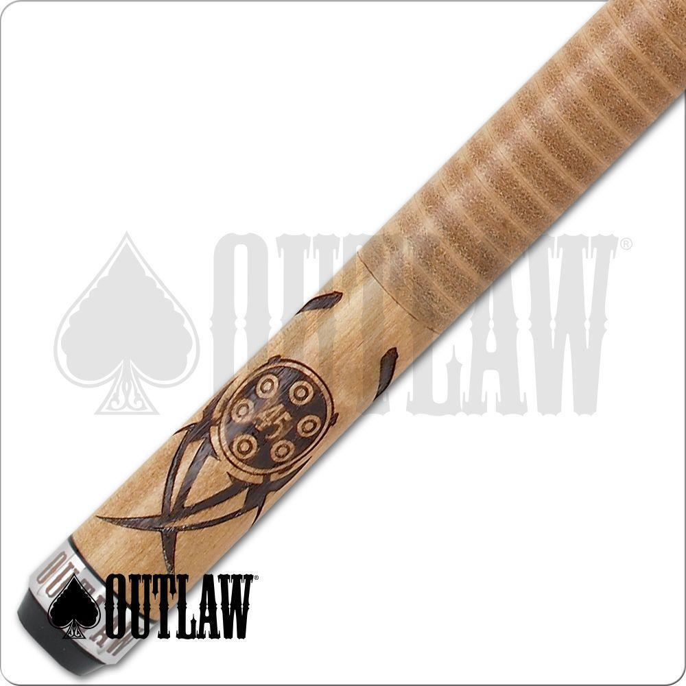 Outlaw OL09 Pool Cue Six Shooter and Tribal Style 19oz Free Shipping!