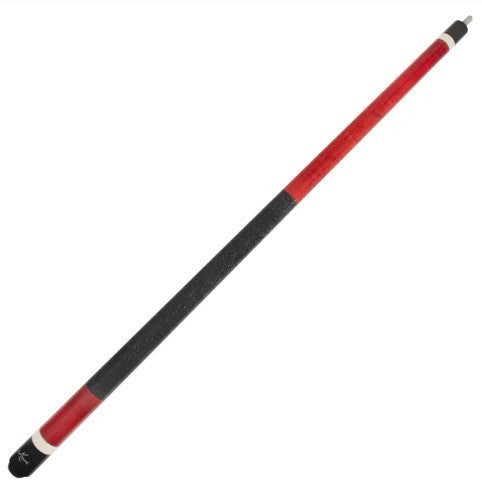 Meucci European Pool Cue Red 12.5mm Pro Shaft with Free 1X1 Hard Case