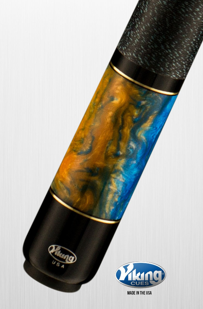 Viking Twilight TW0116 Pool Cue with Vikore Performance Shaft, Linen Wrap