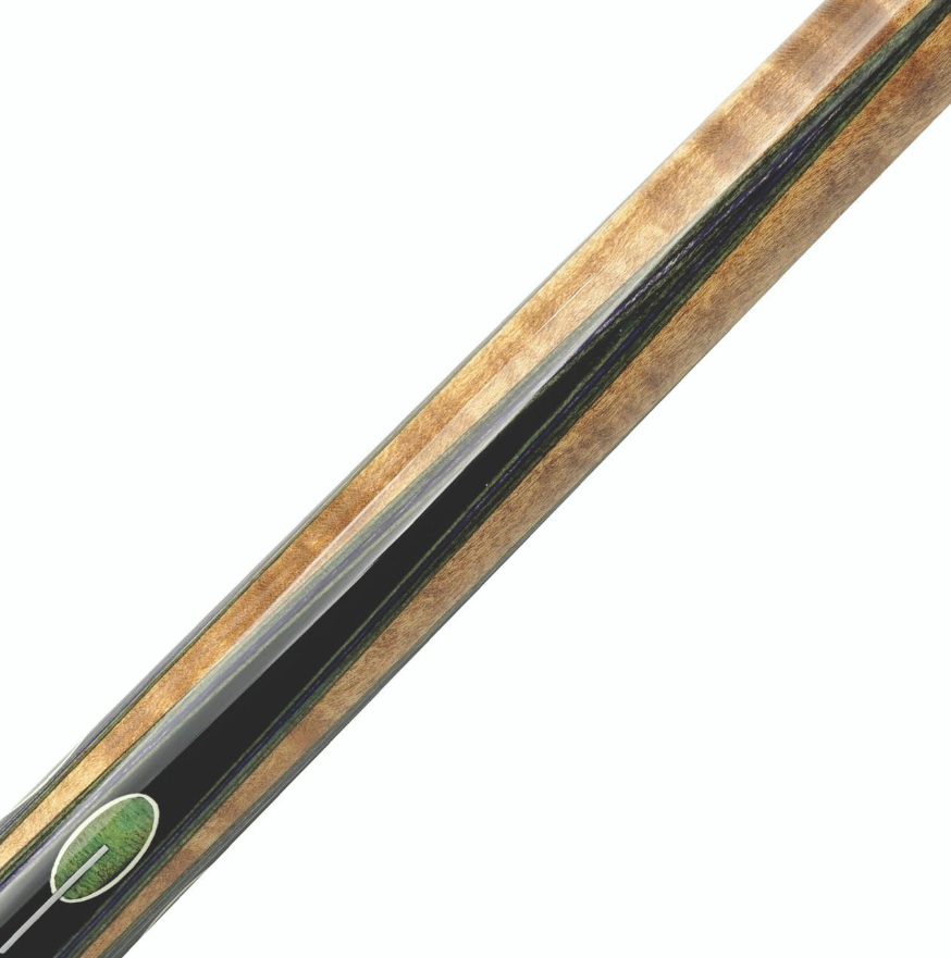 Meucci Crusher Black Pool Cue 19oz w/ 12.5mm Pro Shaft! Free Hard Case!