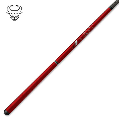 Bull Carbon Bull Breaker Carbon Fiber INASNE Red Break Cue - No Wrap! Uniloc