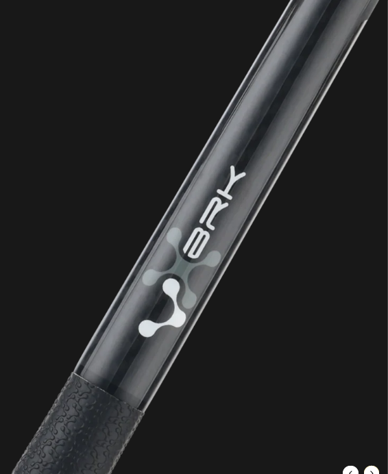 Poison VX Break Cue with Venom Carbon Fiber Shaft - Black/Gray 13mm