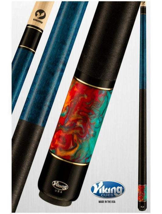 Viking B3261 Linen Wrap Pool Cue w/ ViKORE High Performance Shaft Free Shipping