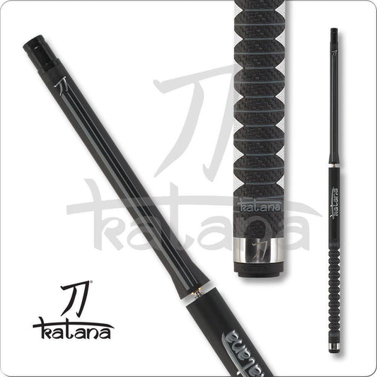 Katana KATBJ01 Black Break Jump Cue Pool Cue w/ Joint Protectors & FREE Shipping