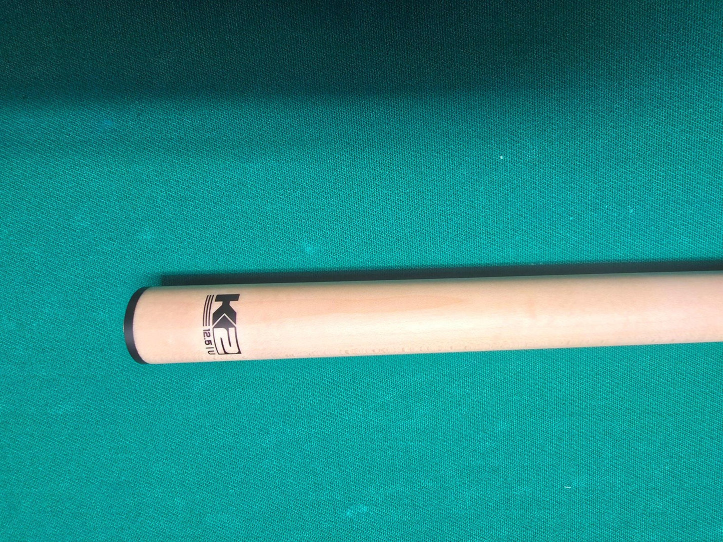 K2 Pool Cue Shaft Low Deflection 12.5 MM Tiger Everest Tip! Uniloc Joint
