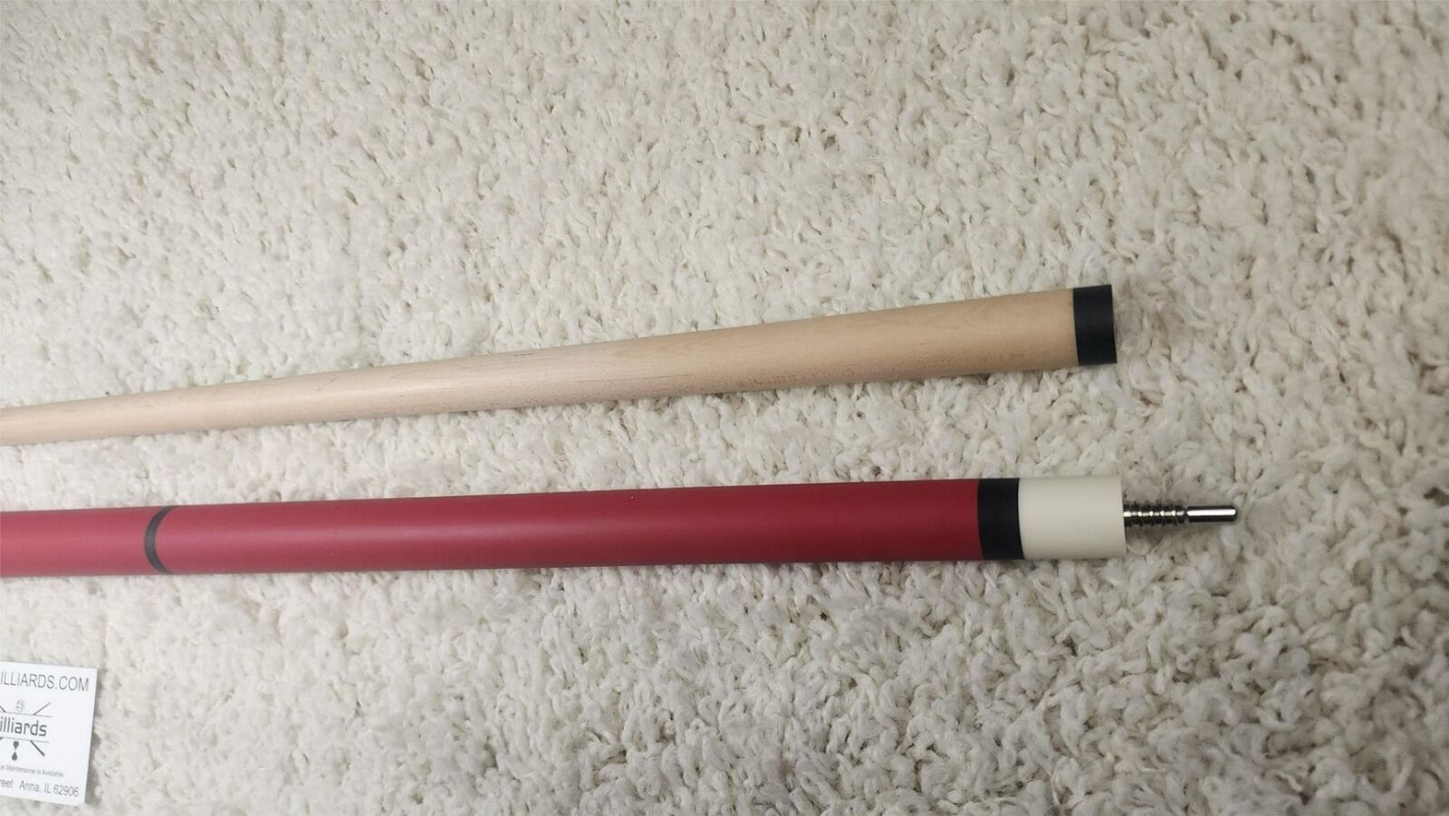 New Rage - RGJBHH-R - Heavy Hitter RED Break/Jump 25oz cue - 14mm Shaft