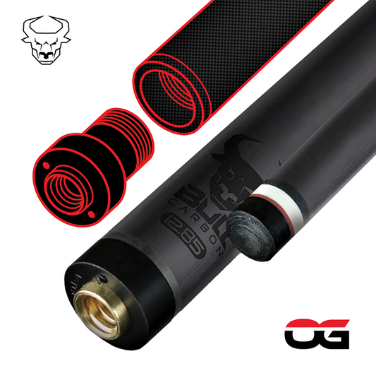 Bull Carbon OG Shaft 12.85mm Extreme Low Deflection Carbon Fiber Kamui