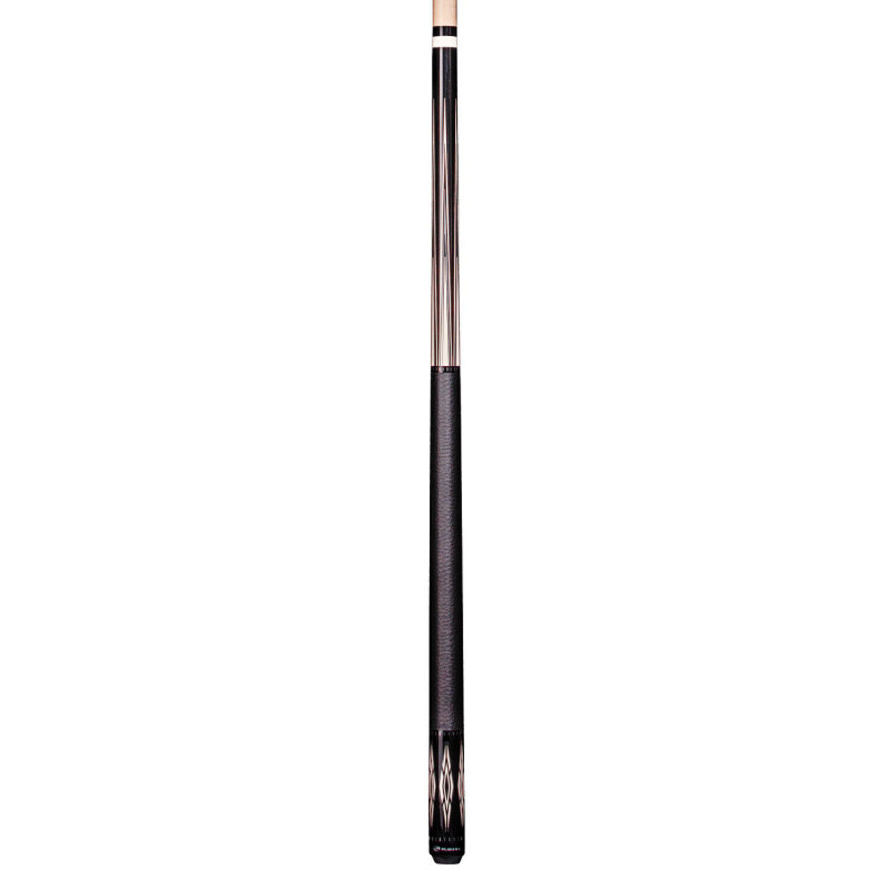 Players E2305 Black & Ivory Cue with Leatherette Wrap! Free Shipping!!!