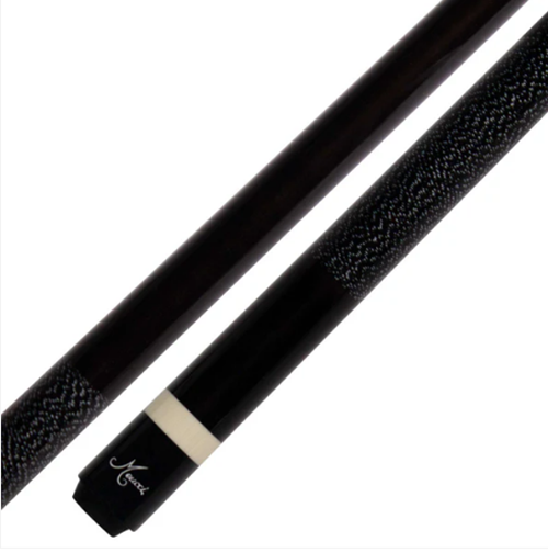 Meucci European Black Pool Cue 19oz w/ 12.5mm Pro Shaft! Free Hard Case!