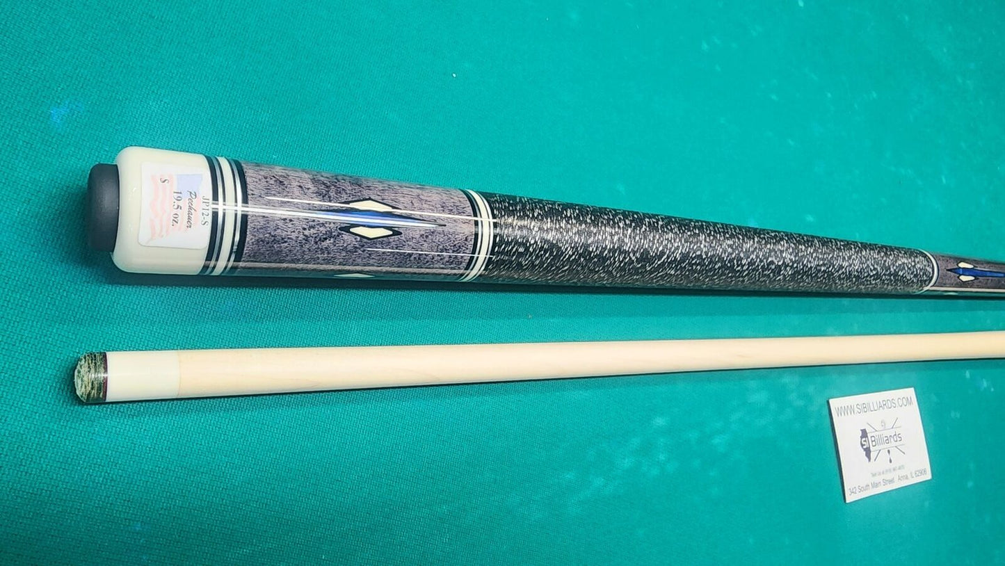 IN STOCK, Pechauer JP12-S Pro Series Grey Pool Cue, w/ 12.75mm Shaft! In stock!