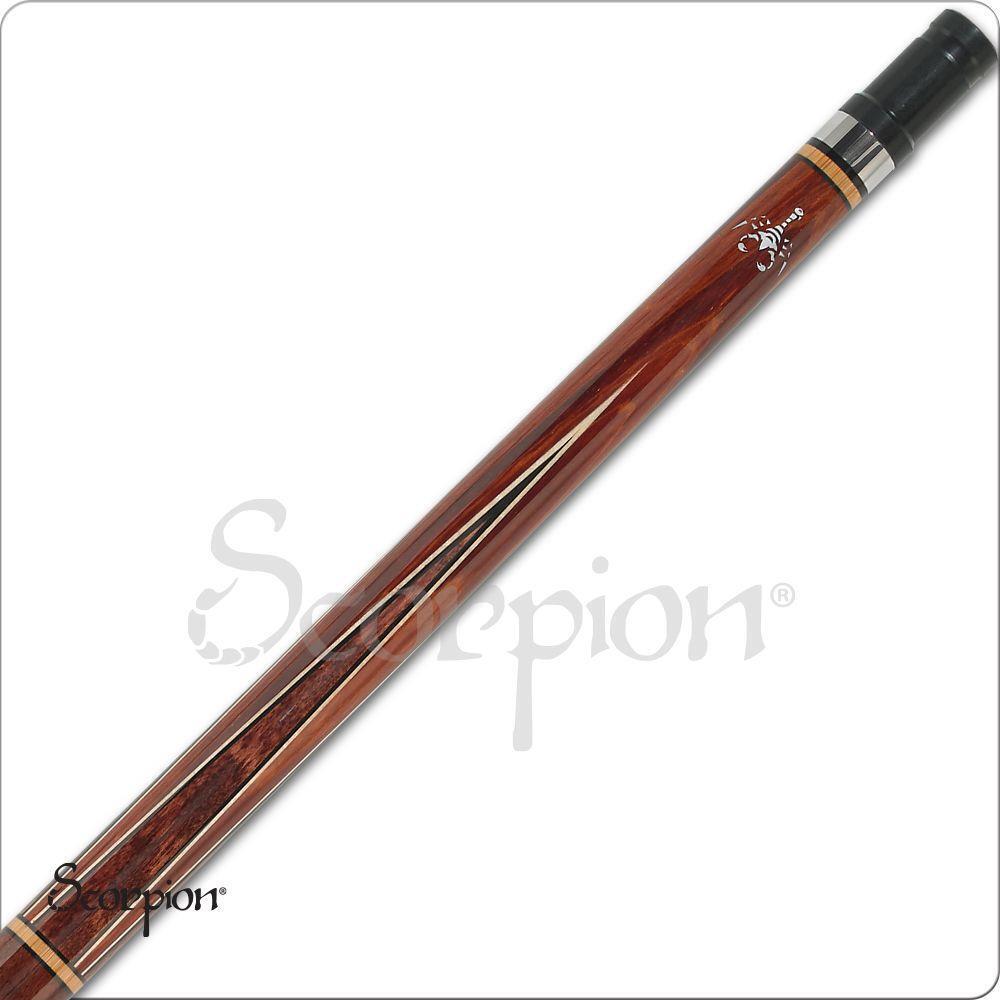 Scorpion JAR02 Series Pool Cue Cherry Stained Maple 19oz Free Shipping!