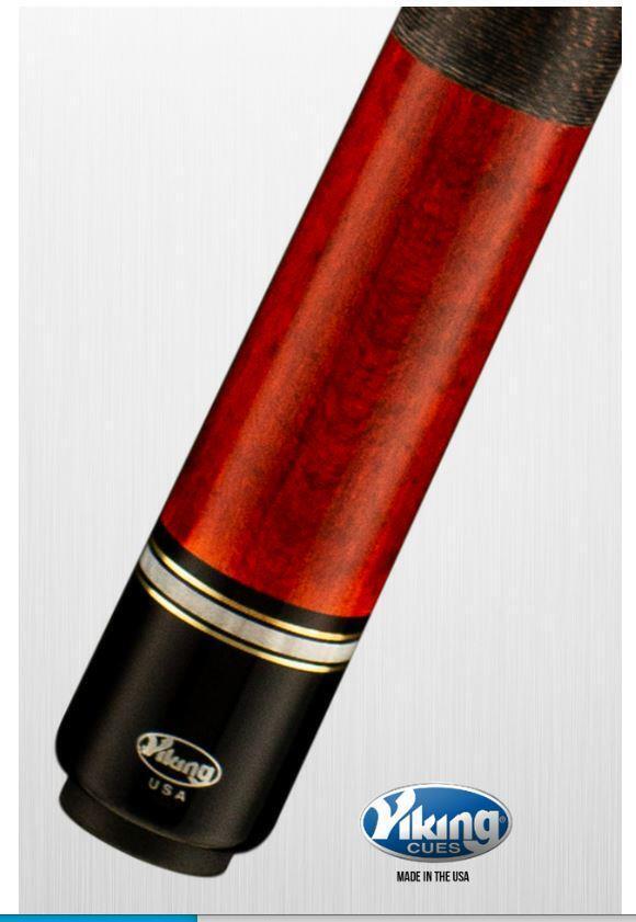 Viking B2611 Linen Wrap Pool Cue w/ 13 mm Vikore Shaft (Sienna) - Free Shipping