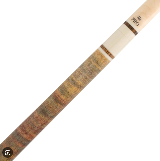 Meucci ANW-1 Rainbow Stained Pool Cue w/ Pro Shaft & Free Hard Case! White!8