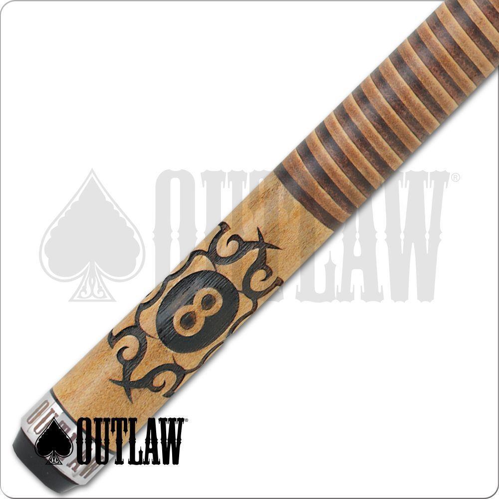 Outlaw OL29 Pool Cue Design Branded by hand 19oz Free Shipping!