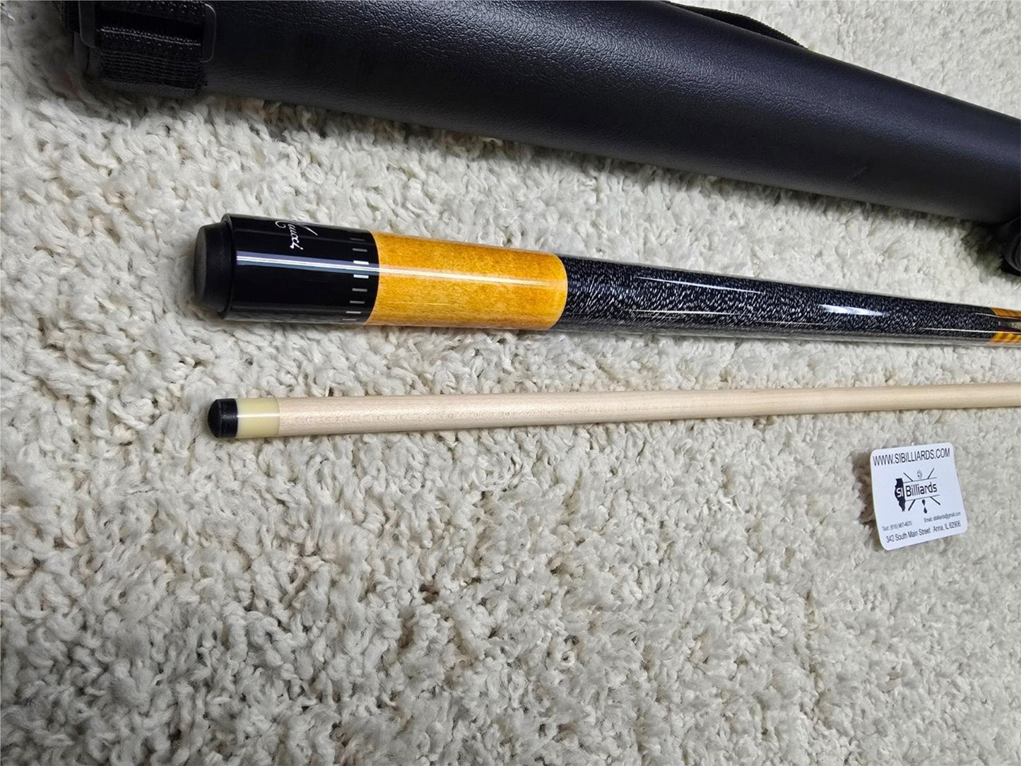 Meucci SW1 Bar Box Pool Cue 12.5mm 29" Pro Shaft + Free Hard Case – Brand New