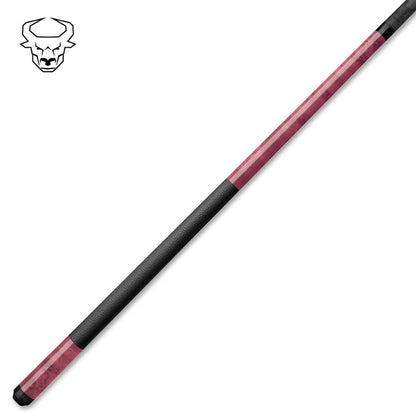 Bull Carbon BCC11 Pool Cue with Carbon Fiber Shaft, Violet Maple, Uni-Loc