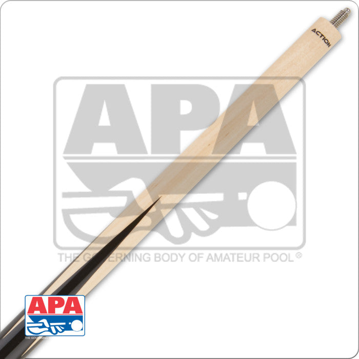 Action APA 40 Sneaky Pete Pool Cue 18-21 oz Maple Official Licensed