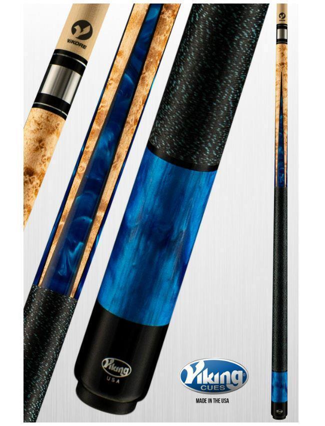 Viking Linen Wrap Pool Cue B4007 w/ Vikore High Performance Shaft Free Shipping