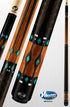 Viking Cues Ovation OV0800 Pool Cue with ViKORE Performance Shaft Leather Wrap