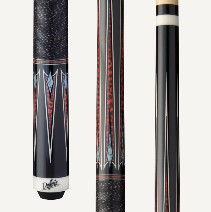 Dufferin Serpent’s Edge Pool Cue w/ Linen Wrap! New!