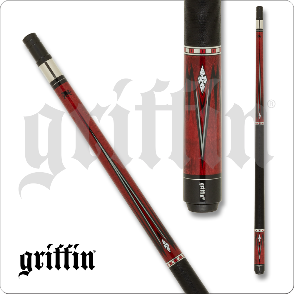 Griffin GR64 Pool Cue w/ Joint Protectors & FREE Shipping 18oz 