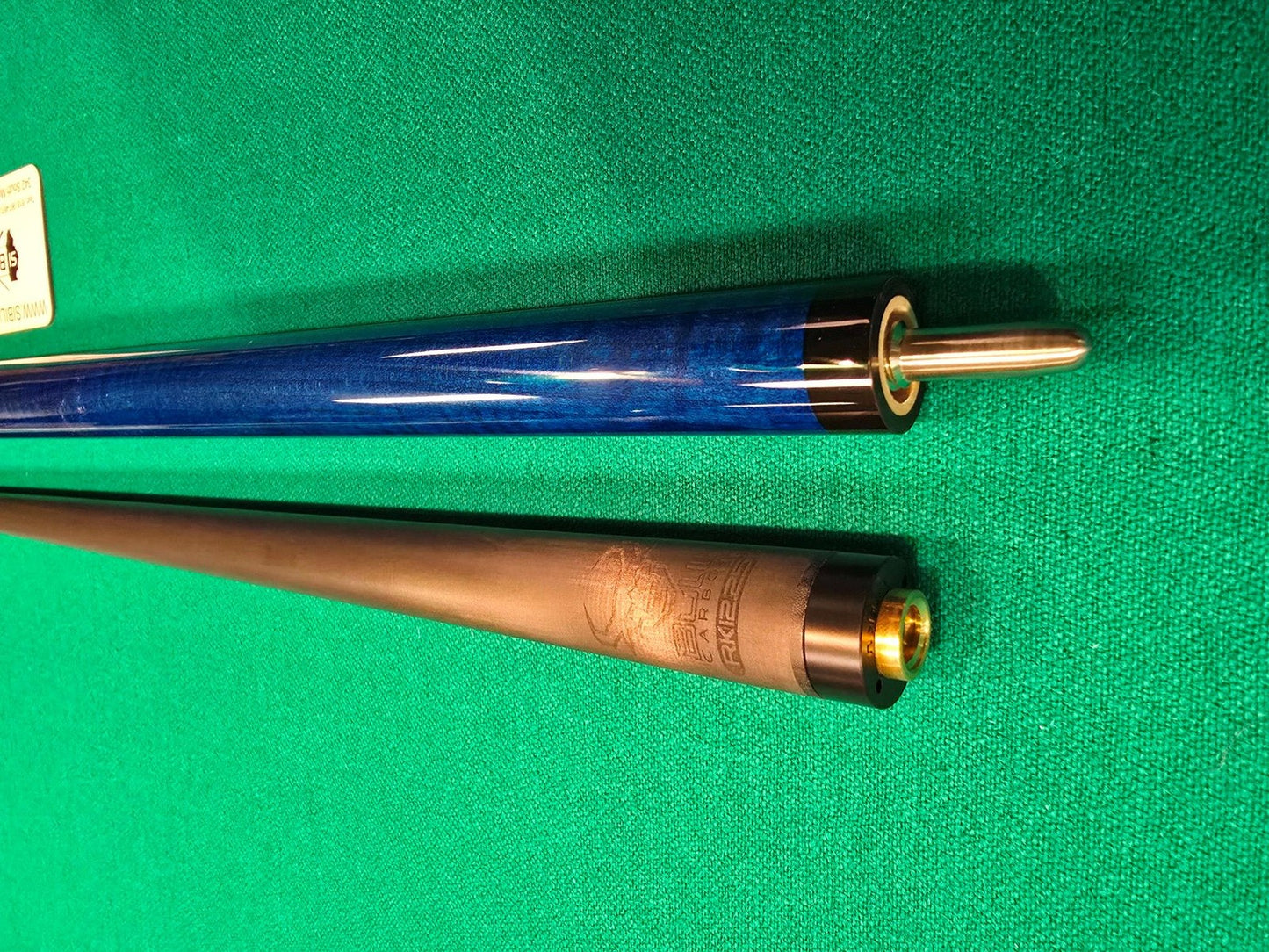 Bull Carbon BCC1BT Pool Cue Curly Maple w/ 29" RK 12.25mm Uniloc Shaft