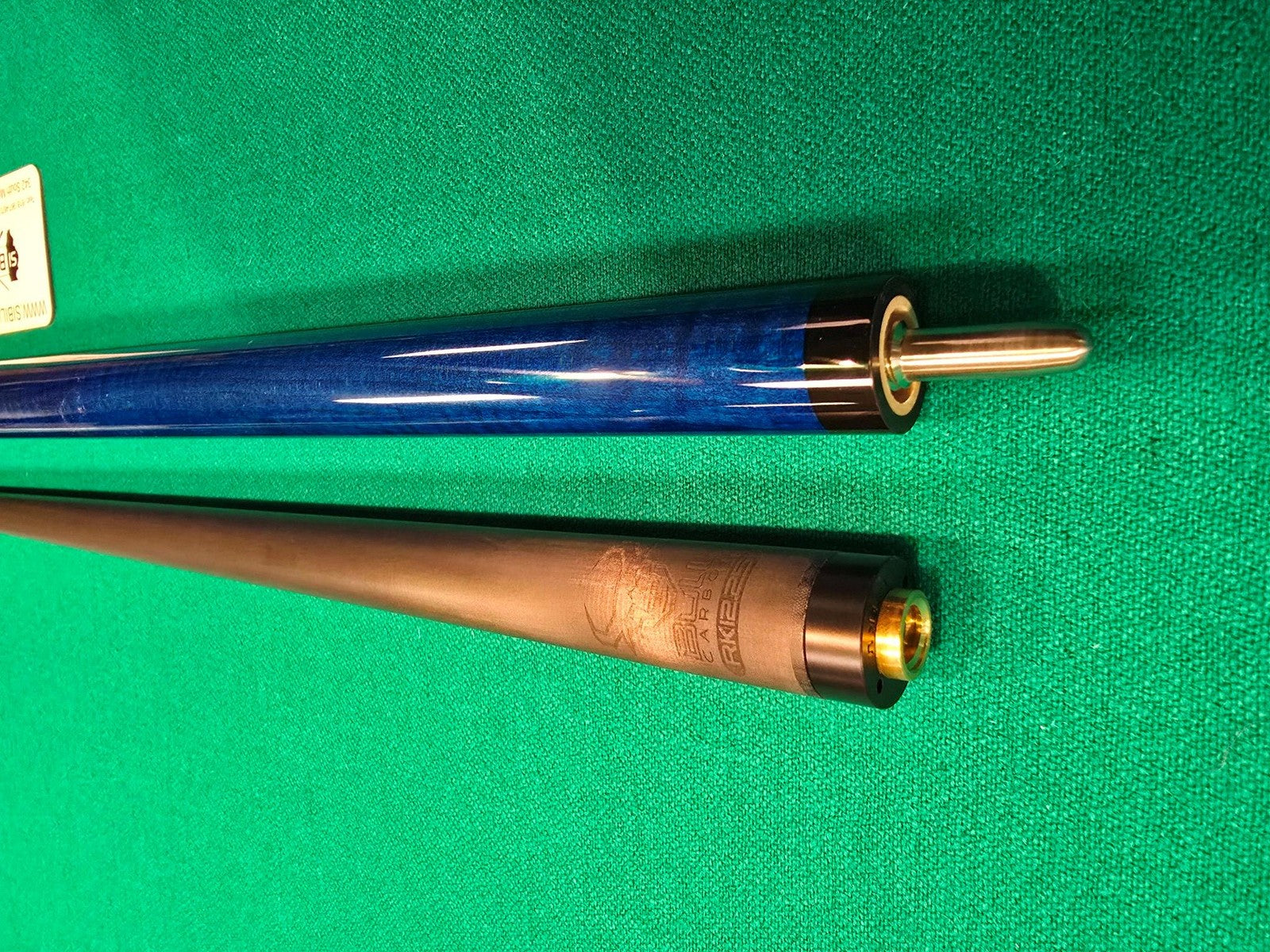 Bull Carbon BCC1BT Pool Cue Curly Maple w/ 29" RK 12.25mm Uniloc Shaft