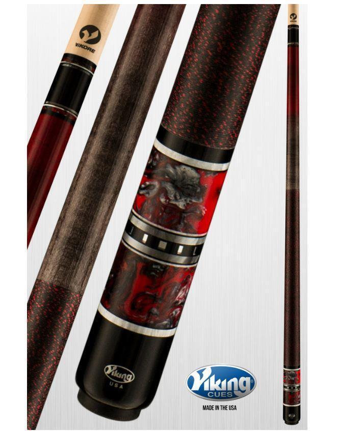 Viking Linen Wrap Pool Cue B3461 w/ Vikore High Performance Shaft Free Shipping