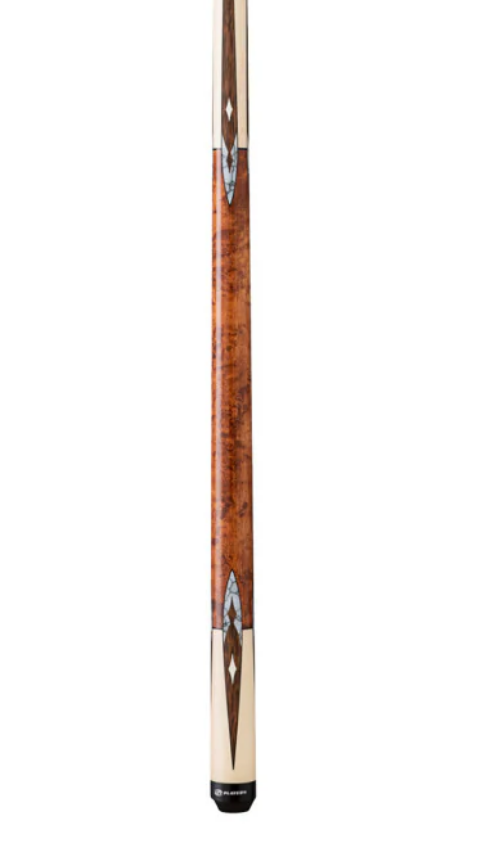 Players G4147 Birdseye & Maple with White Recon Wrapless Cue Free Shipping!