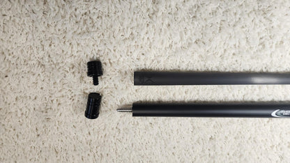 PureX Carbon Fiber Break Cue 14mm Bakelite Tip Sport Wrap Pool Stick