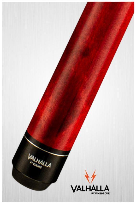 Viking Valhalla Pool Cue VA104 Red Billiards Stick! Lifetime Warranty! 