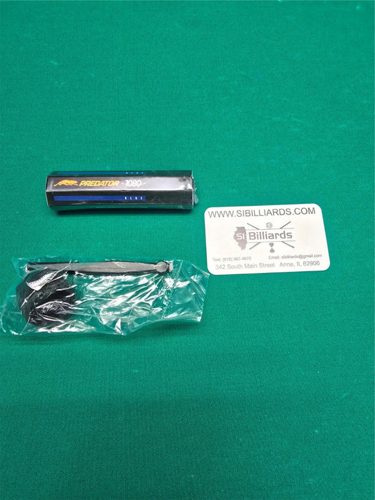 Predator 1080 Billiards Chalk - 5 Piece Pack - Blue Octagon - Chalker Included