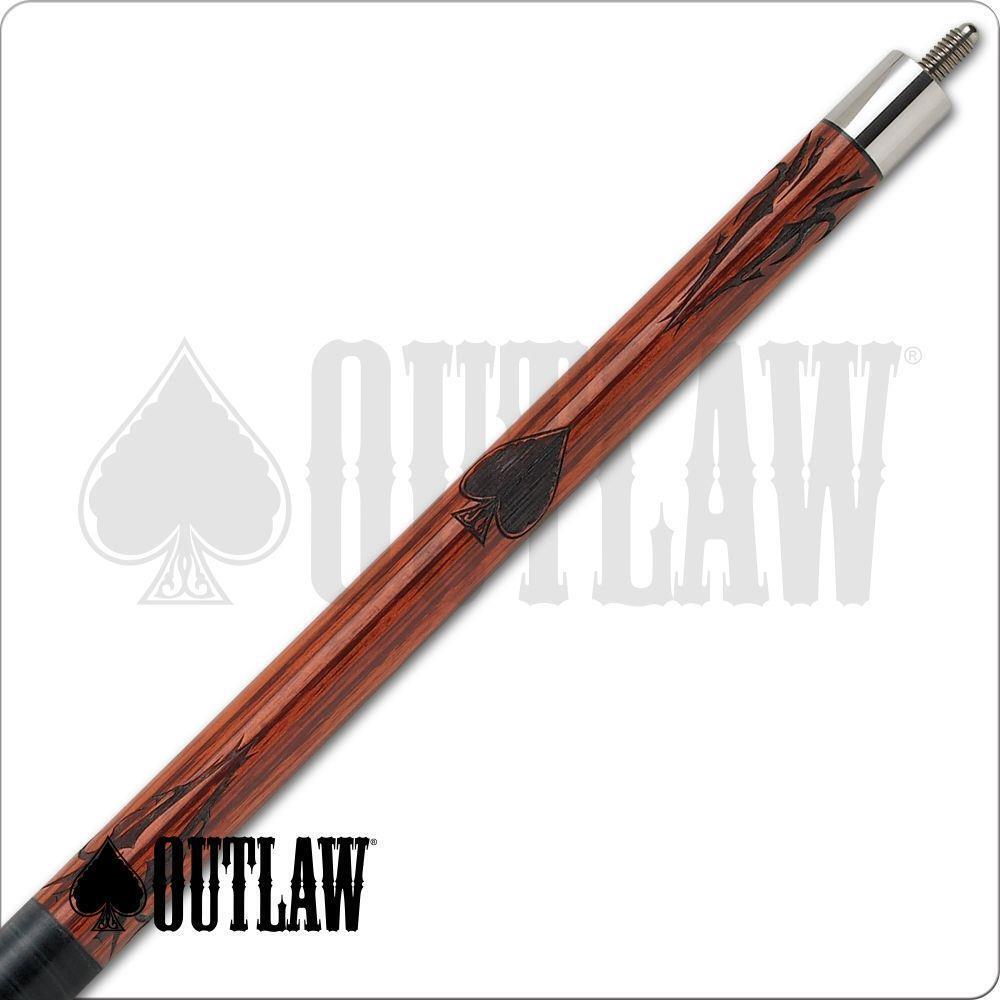 Outlaw OL24 Pool Cue Design Branded by hand 19oz Free Shipping!